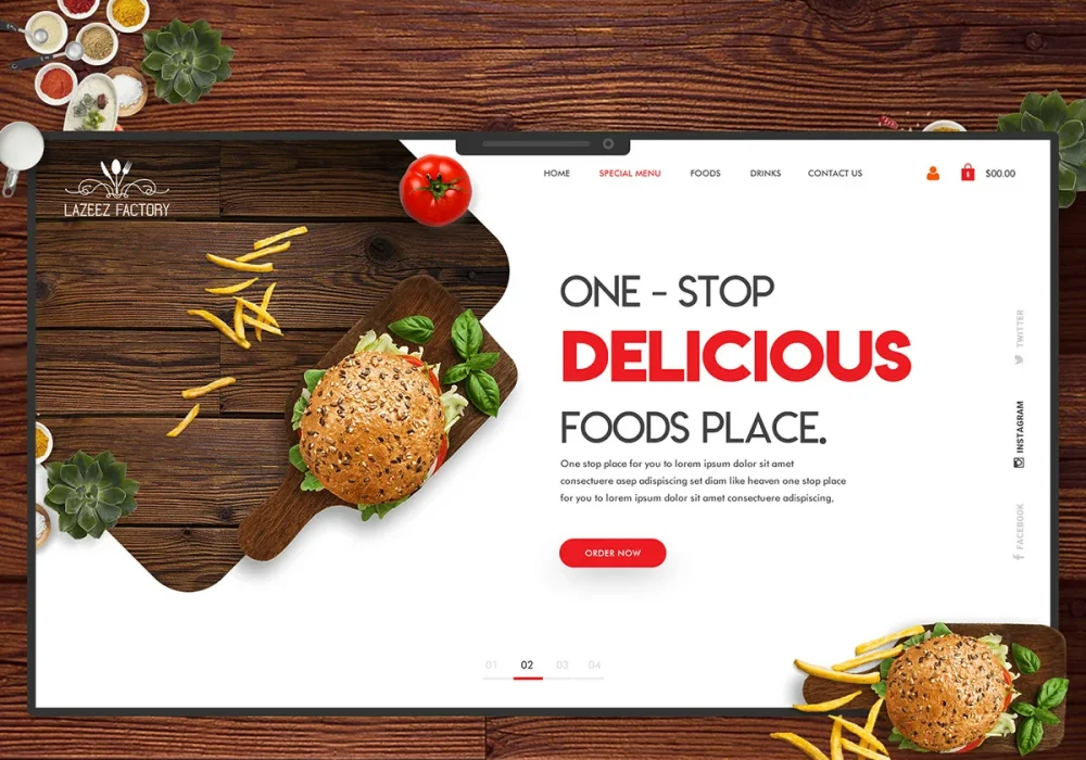 création site internet restaurant